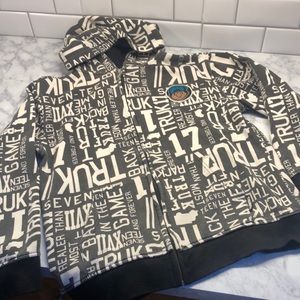 Trukfit Boys Zip Up Hoodie